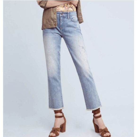 Anthropologie Denim - Anthropologie Pilcro & The Letter press mid Rise Hyphen Jeans Women's 25